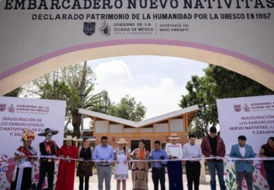 ENTREGAN EMBARCADEROS DE XOCHIMILCO A MEDIAS