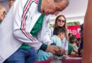 FUROR MUNDIALISTA EN EL ZÓCALO DE PUEBLA