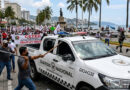 VANDALIZAN MAESTROS PATRULLA DE LA GN EN ACAPULCO