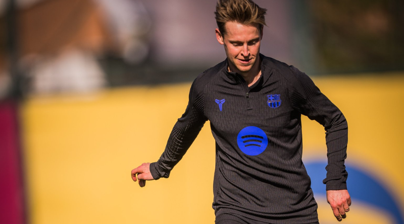 DE JONG PODRÍA SUFRIR UNA LESIÓN DE RODILLA