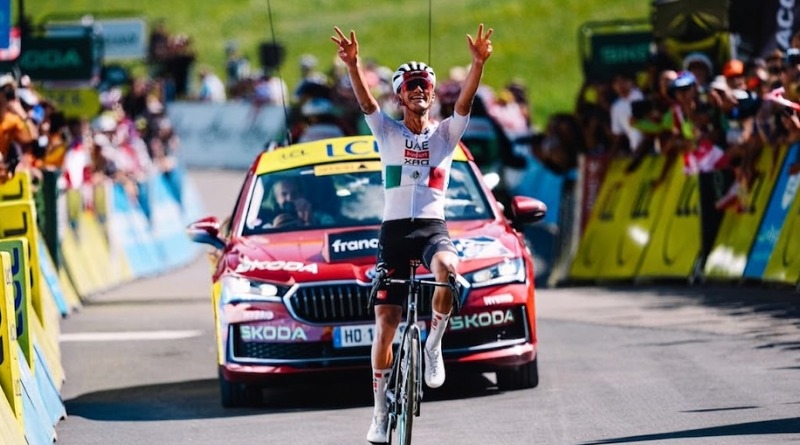 ISAAC DEL TORO LOGRA LLEGAR AL PODIO DEL TOUR DE FRANCIA