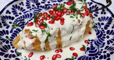 LA GRANDEZA CULINARIA DE CHILES EN NOGADA