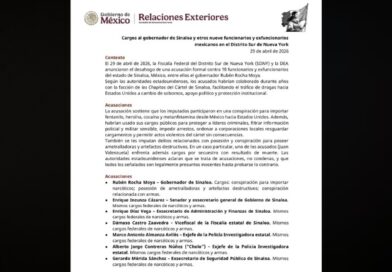 LA SRE REALIZA UNA CORRECCIÓN A MEDIAS