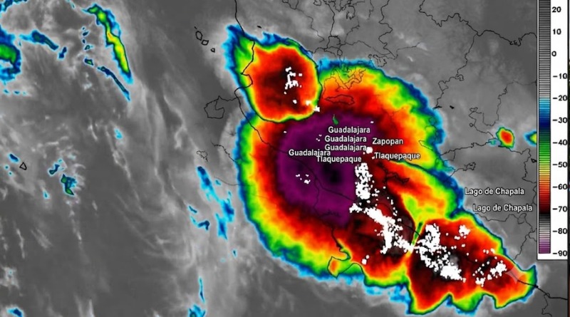 LA TORMENTA SEVERA CON GRANIZO AZOTA LA ZMG