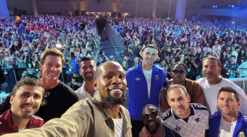 MESSI, RODRI, BRADY, DJOKOVIC, DURANT… LA SELFIE DE ORO