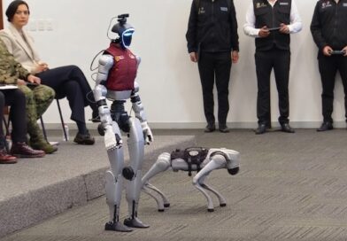 ROBOTS CON IA PARA C5 DE EDOMEX SE PRESENTAN EN MAÑANERA