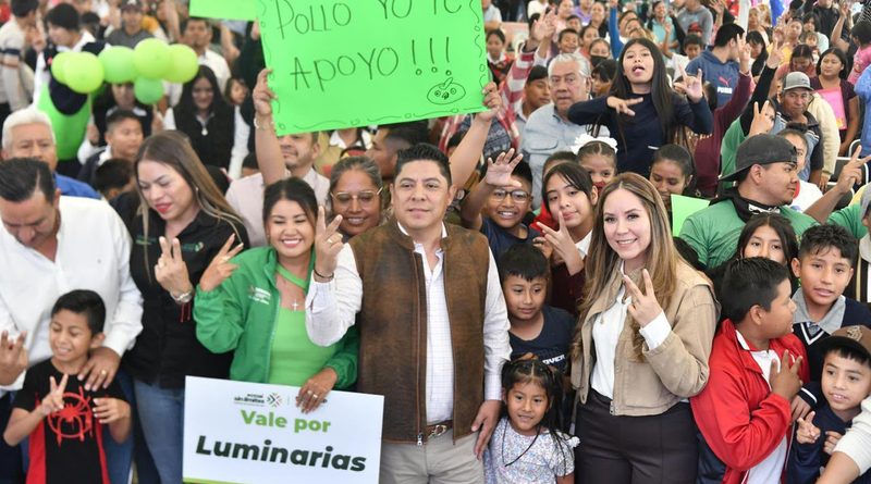 EL GOBERNADOR RICARDO GALLARDO LLEVA NUEVA UNIDAD DEPORTIVA, ALUMBRADO LED, APOYOS ESCOLARES Y GANADEROS A AHUALULCO