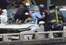 CONDUCTORA MUERE AL DERRIBAN ESTRUCTURA