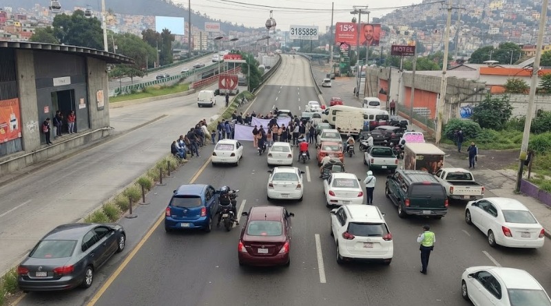LA MÉXICO-PACHUCA HACIA LA CDMX PERMANECE BLOQUEADA