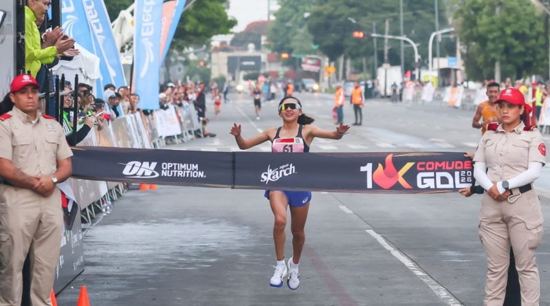 LAGUERA Y HONORATO SE IMPONEN EN LOS 10K DE LA FIESTA ATLÉTICA EN GDL