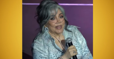 VERÓNICA CASTRO REQUIERE OXÍGENO PARA RESPIRAR
