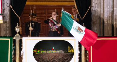 DA SHEINBAUM SU SEGUNDO GRITO DE INDEPENDENCIA