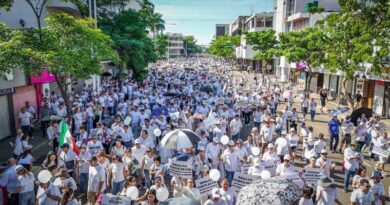 DOS AÑOS DE NARCOGUERRA EN SINALOA GENERAN MARCHAS DE HARTAZGO