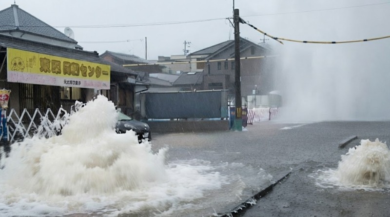 TIFÓN DUJUAN DEJA DOS MUERTOS EN JAPÓN