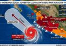 ADVIERTEN LLUVIAS INTENSAS POR HURACÁN ‘TRUDY’