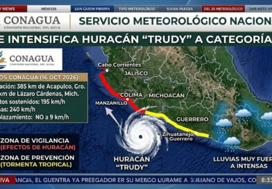 ALCANZA HURACÁN TRUDY LA CATEGORÍA TRES
