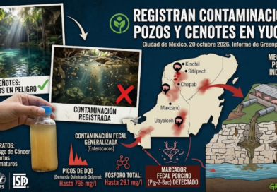 HALLAN CONTAMINACIÓN FECAL EN CENOTES YUCATECOS