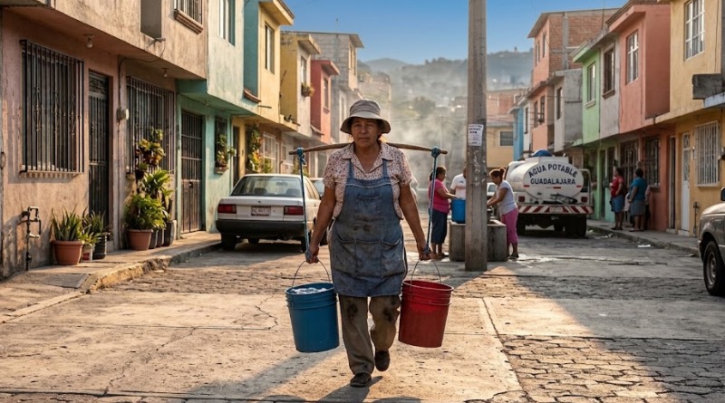 IMPACTA ESCASEZ DE AGUA EN GUADALAJARA
