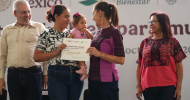 VISITA SHEINBAUM APATZINGÁN TRAS DEUDA PENDIENTE